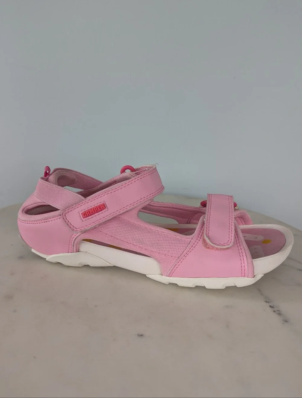 Camper Big Girls Ous Pink Casual Sandals